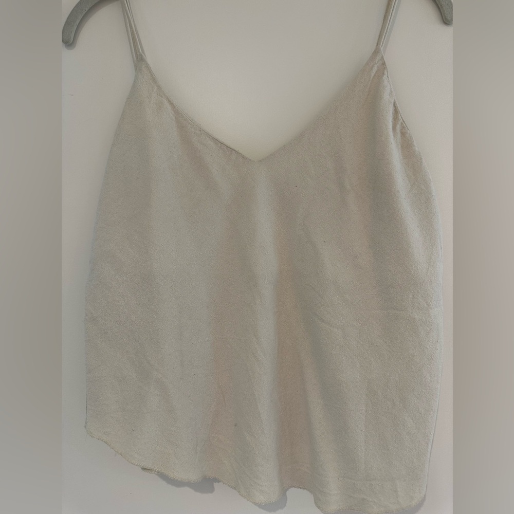 Ozma of California raw silk cami